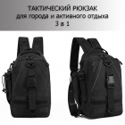 Тактический Рюкзак 1200D black