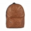 Городской кожаный рюкзак рыжий